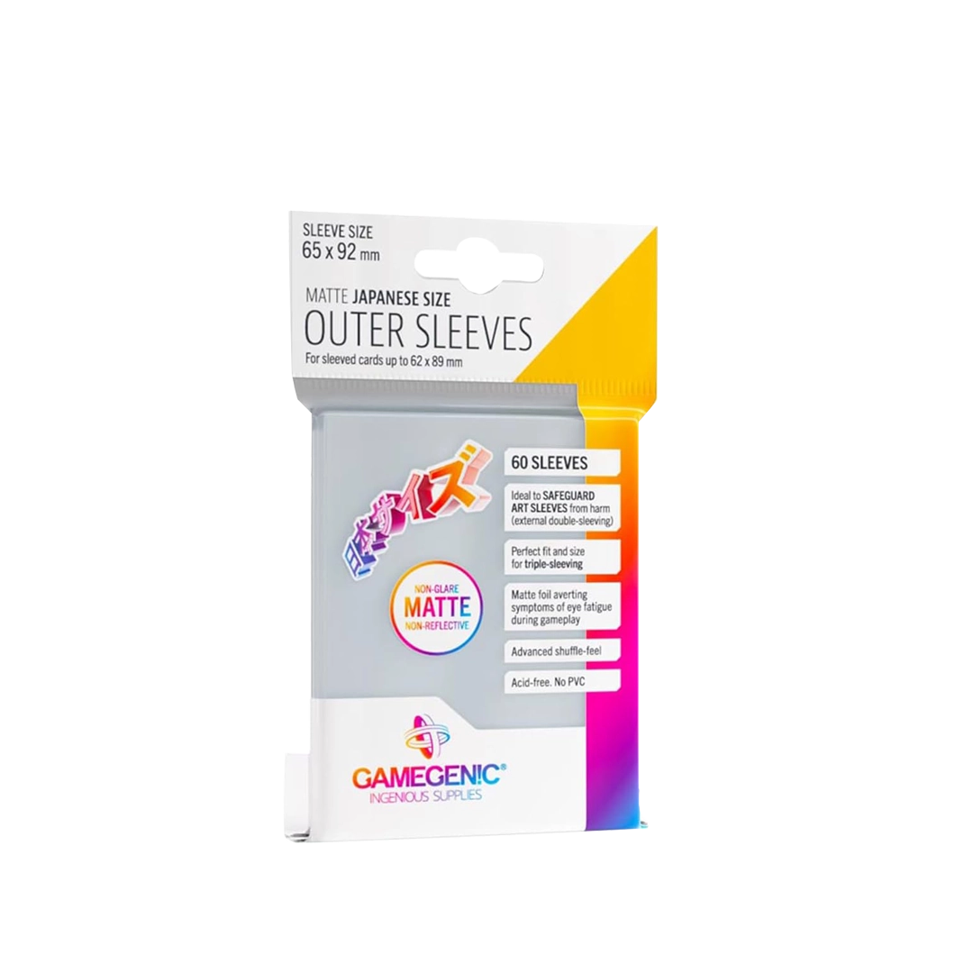 Gamegenic - Matte Outer Sleeves - Standard Size (50 Stück)
