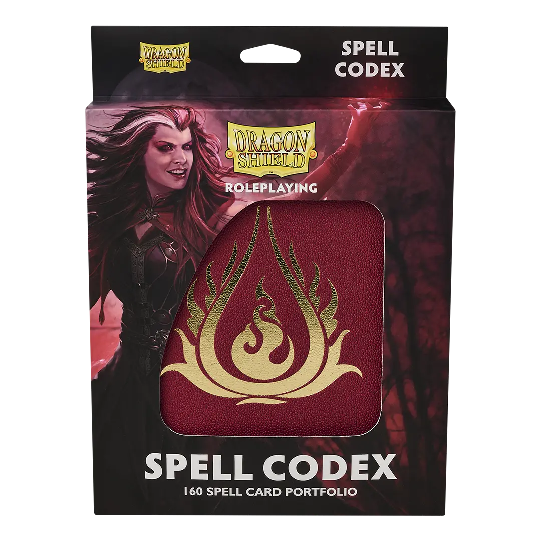 Dragon Shield: Spell Codex - Blood Red