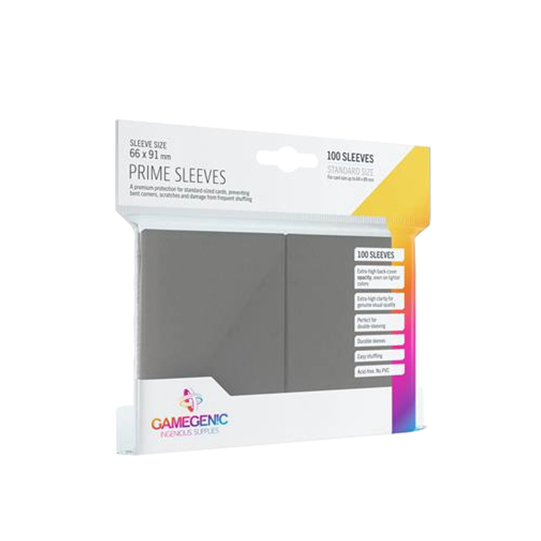 Gamegenic - Prime Sleeves - Grau (100 Stück)