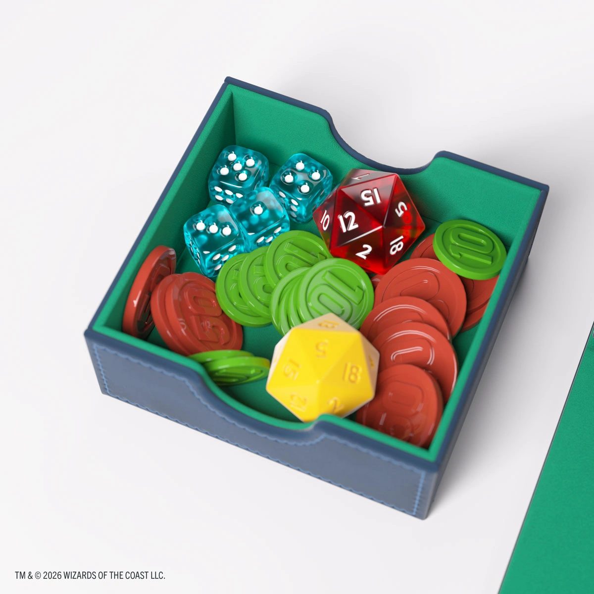 Gamegenic | Secrets of Strixhaven - Blau/Grün | Deckbox Sidekick Plus100+ XL