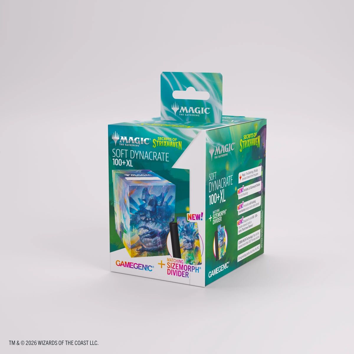Gamegenic | Secrets of Strixhaven |  Soft Dynacrate 100+ XL Deckbox