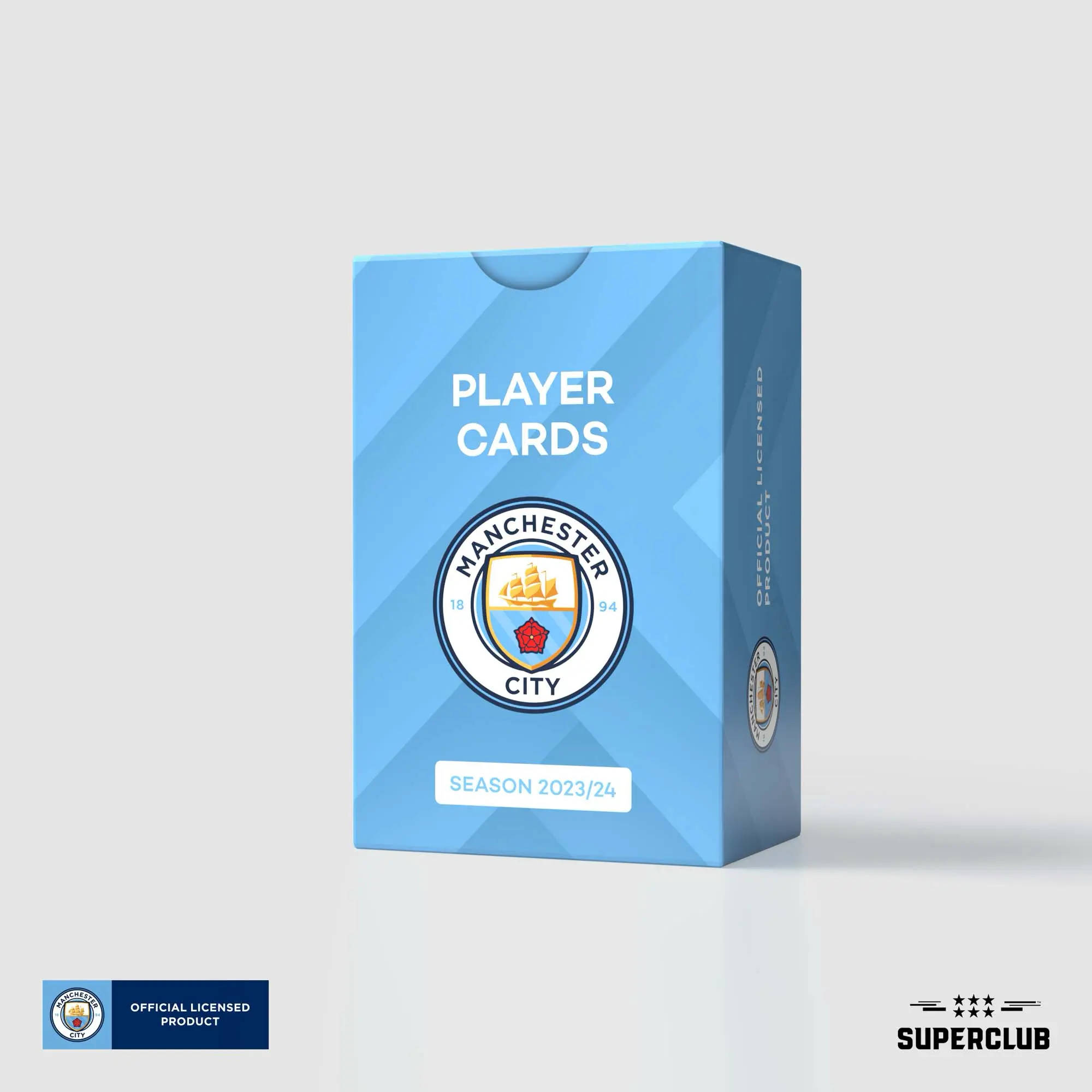 Superclub Games: Superclub Manchester City Player Cards 2023/24 - Board Games