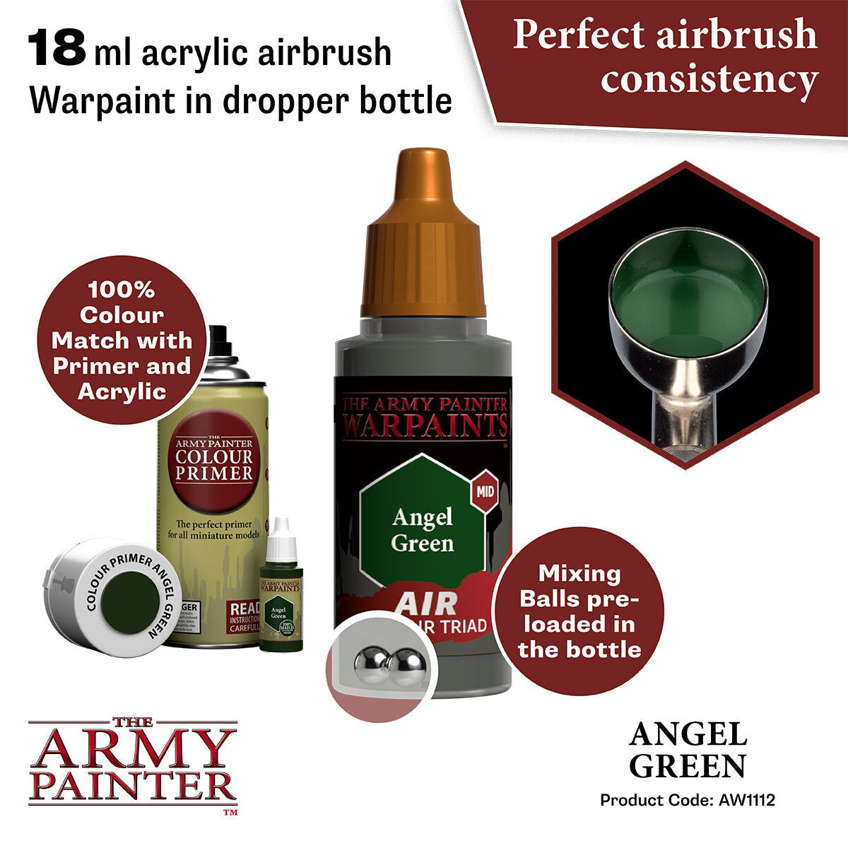 The Army Painter - Angel Green - Warpaints Air