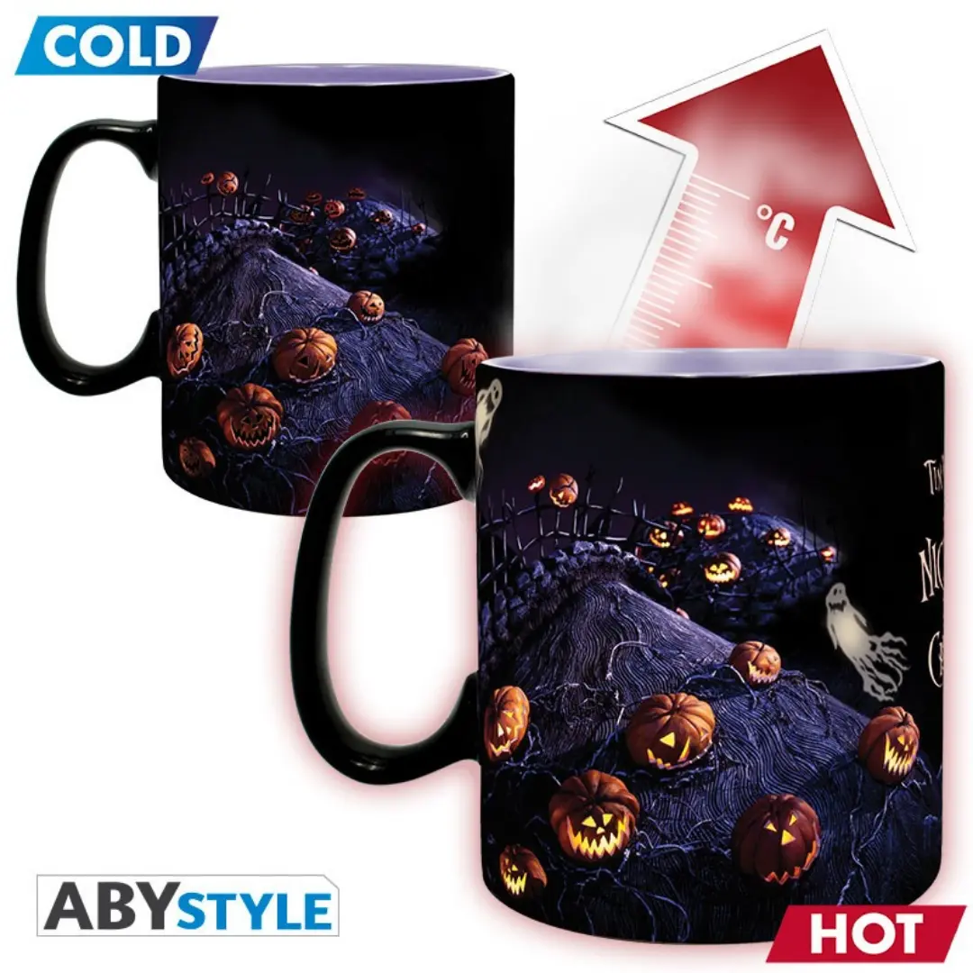 Abysse: Nightmare before Christmas - Jack & Moon Heat Change Mug