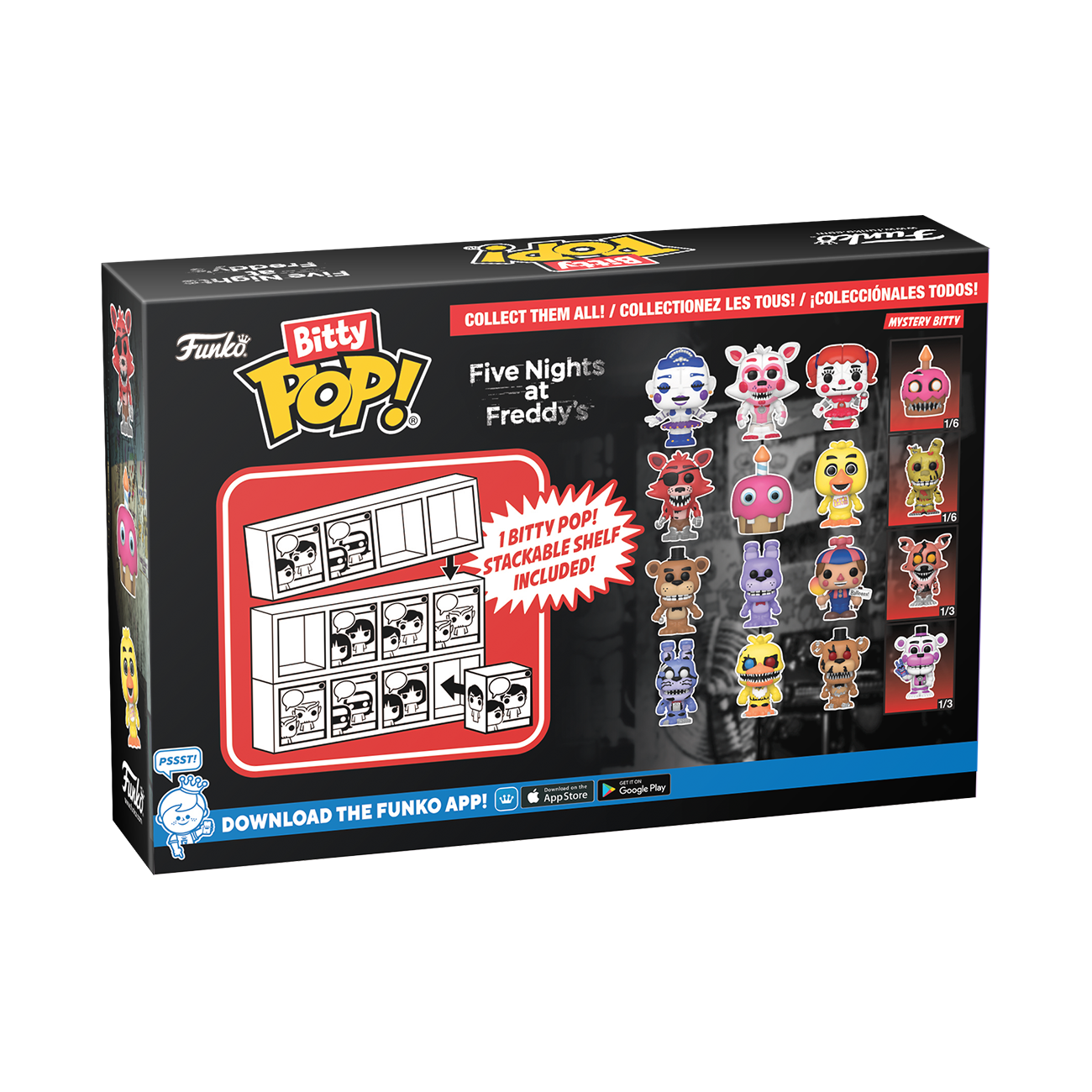 Bitty POP! 4-Pack | Nightmare Bonnie | Five Nights at Freddy´s