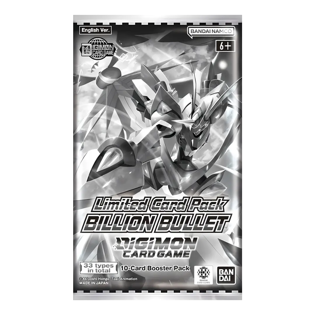 Digimon TCG | Billion Bullet (LM-06) | Limited Booster Display (EN)
