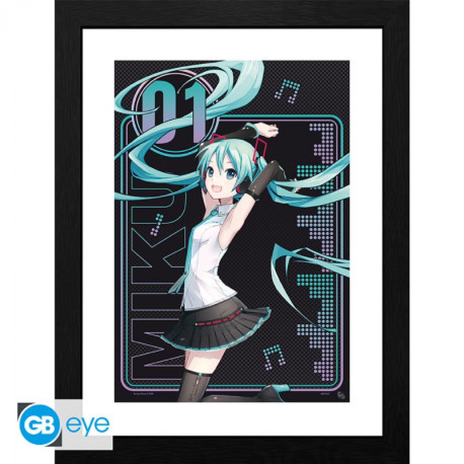 Abysse | Hatsune Miku | 01 Framed Print (30 x 40cm)