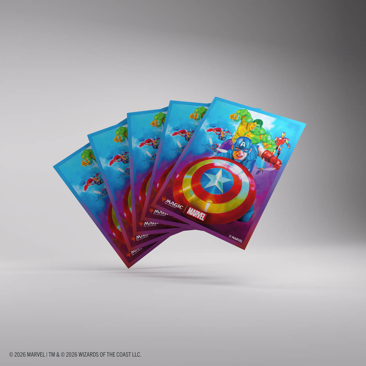 Gamegenic | Marvel Super Heroes - Captain America, Teamleader | Premium Art Sleeves