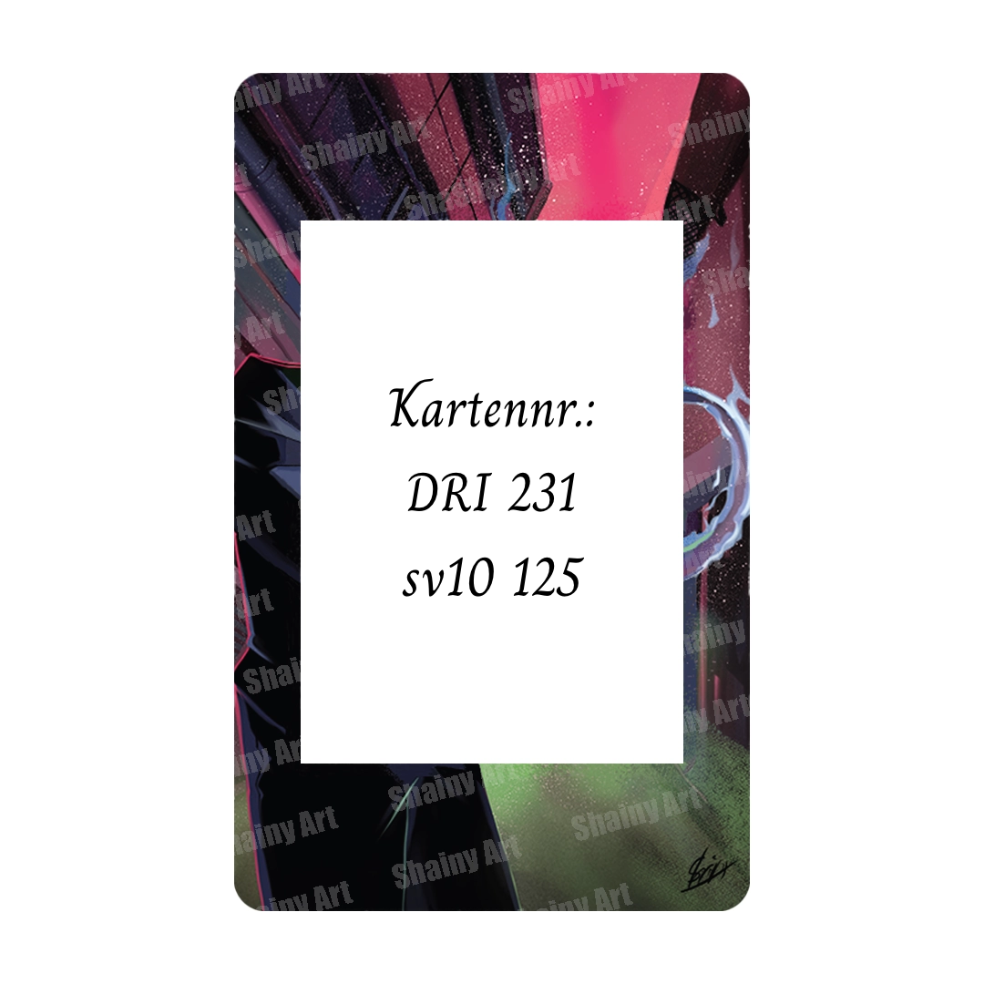 Blossom | Mewtu ex | Extended Art Acryl Case für Pokémon