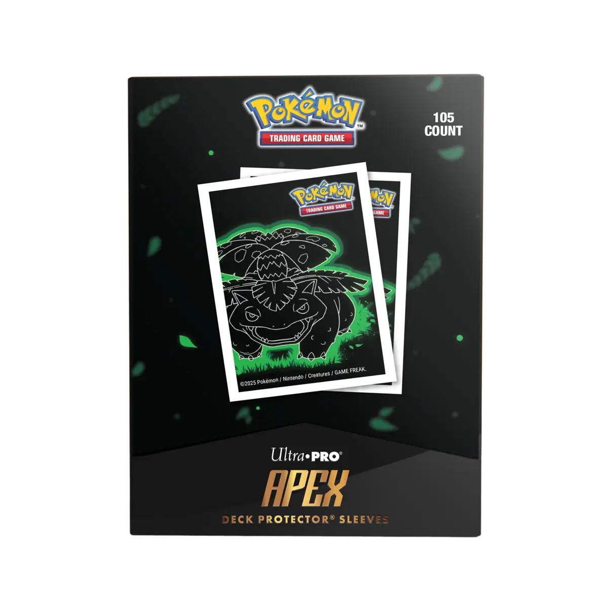 Ultra Pro | Neon Kanto Venusaur  | APEX Deck Protector® Sleeves 105ct
