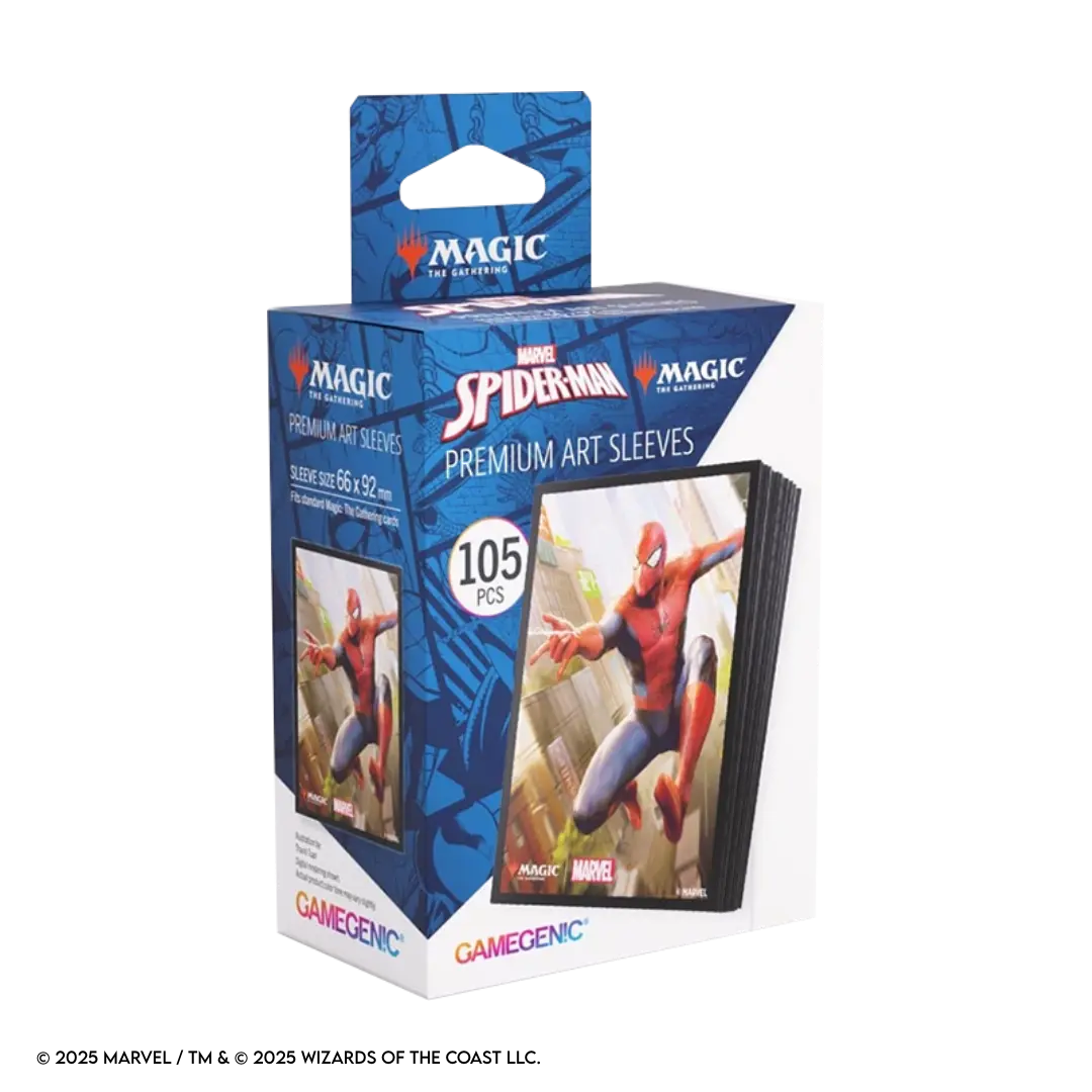 Gamegenic | Magic: The Gathering - Spider-Man / Spider-Man | Premium Art Sleeves (105 Stück)