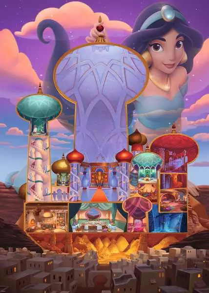 Ravensburger | Disney Castles Jasmin | 1000 Teile Puzzle