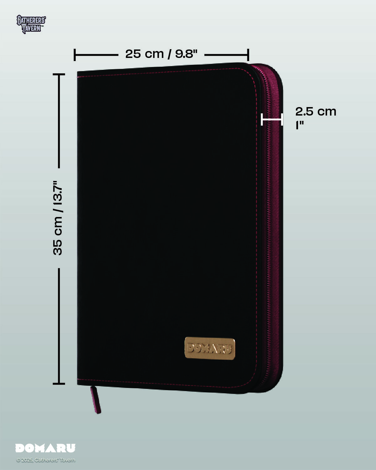 Gatherers' Tavern | Crimson Glow Deco Patch DOMARU | Binder 9-Pocket
