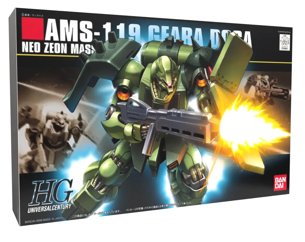Bandai: HG AMS-119 Geara Doga – Mobile Suit Gundam: Char's Counterattack (1/144)