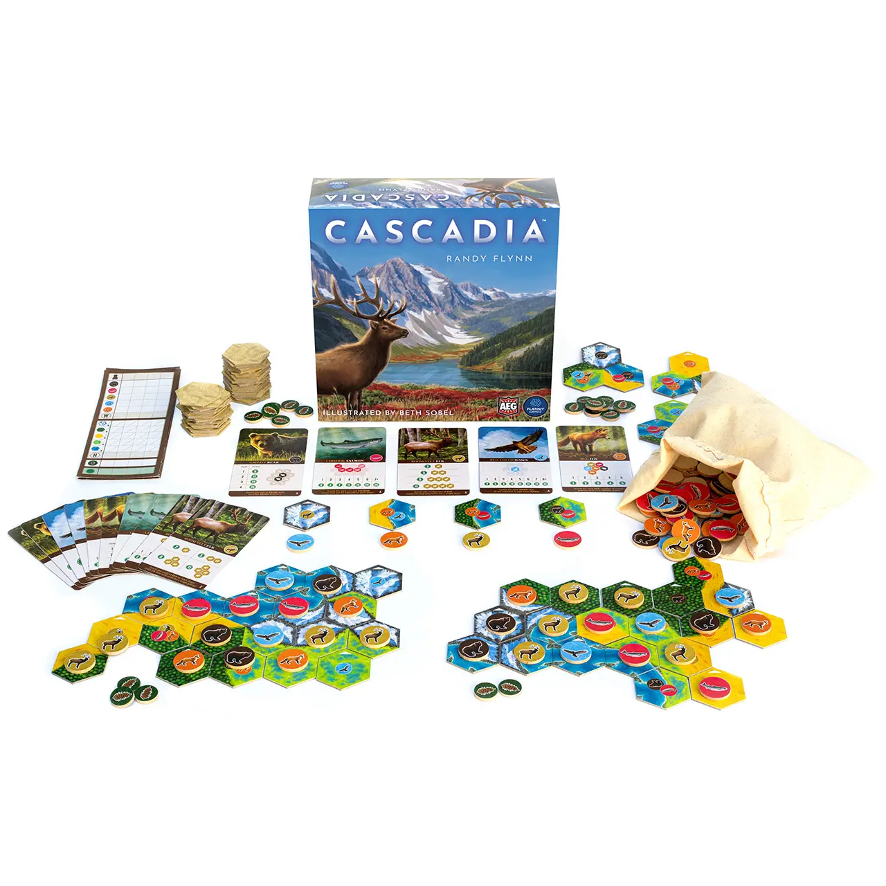 Alderac Ent.: Cascadia - Board Games