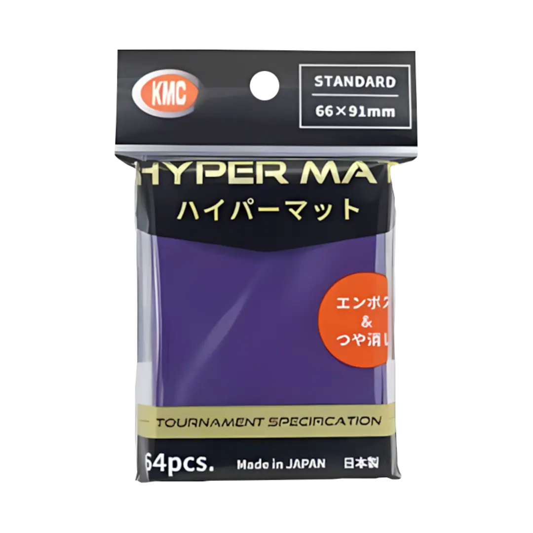 KMC | Standard Sleeves | Hyper Mat Lila (64)