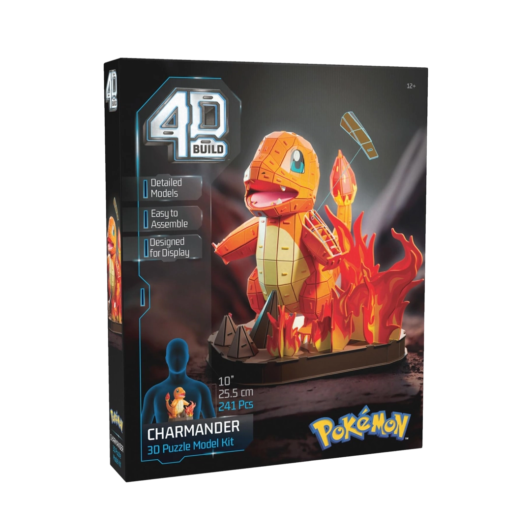 Pokémon: Spin Master 4D Build - Glumanda