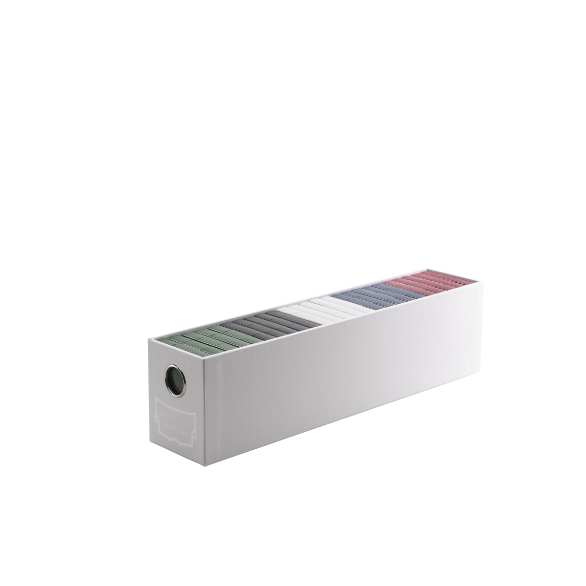 Dragon Shield | Fortress Card Drawer | Horizontal 4 White