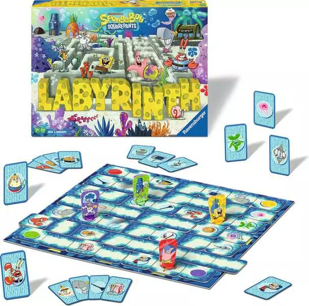 Ravensburger | SpongeBob Labyrinth | Gesellschaftsspiel & Brettspiel