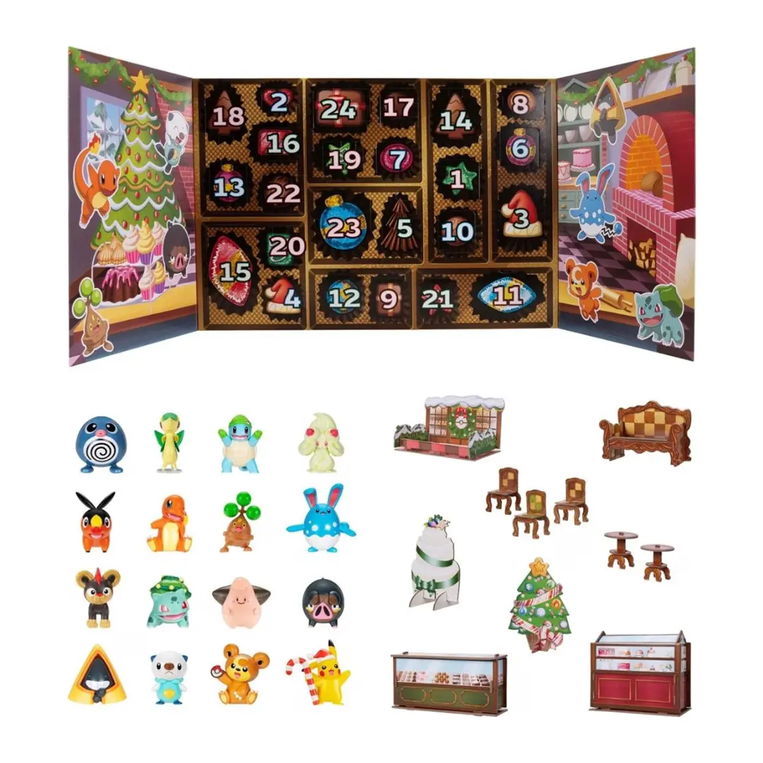 Jazwares: Pokémon Weihnachtskalender 2025 (EN)