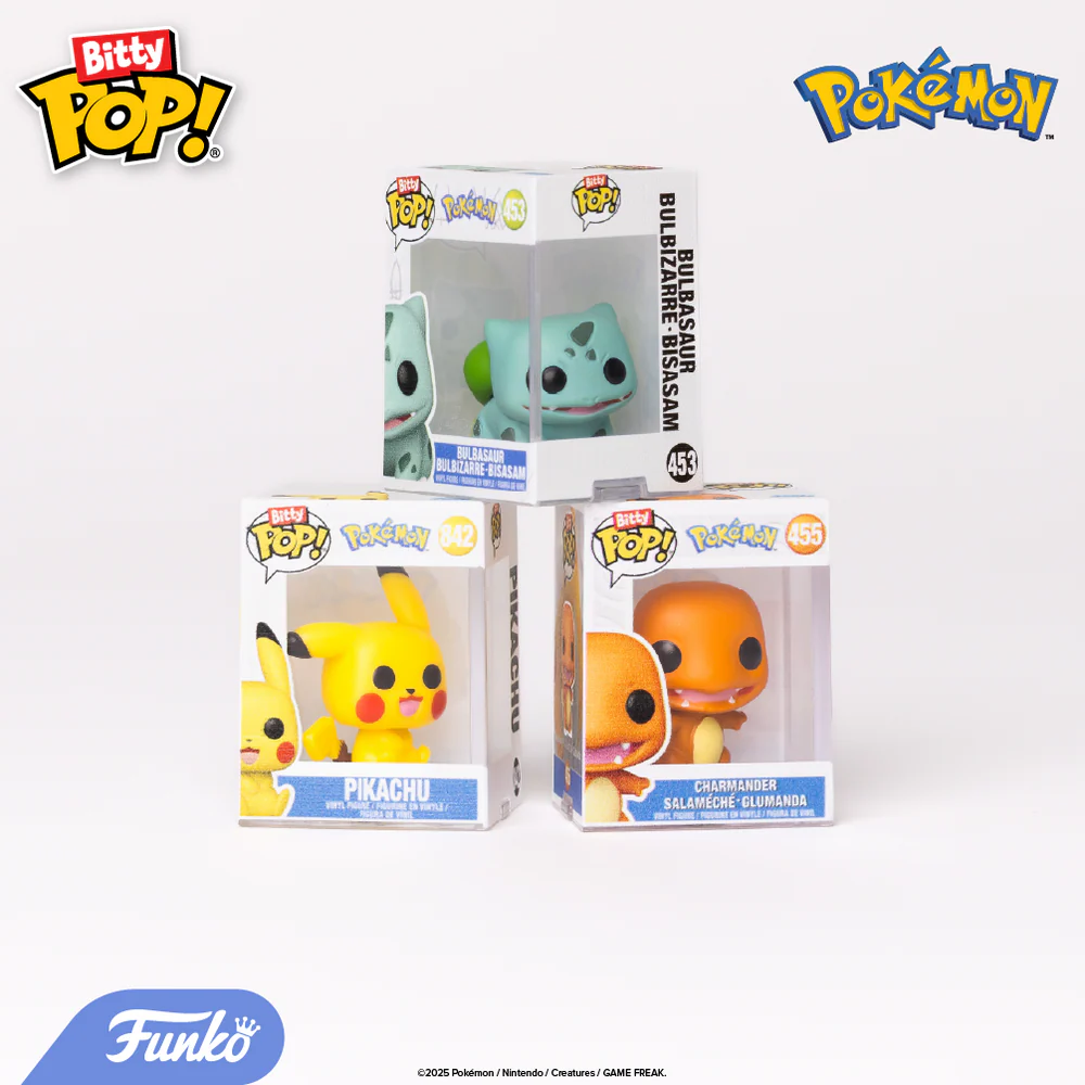 Bitty POP!: Pokémon Bulbasaur - 4 Pack Series 3