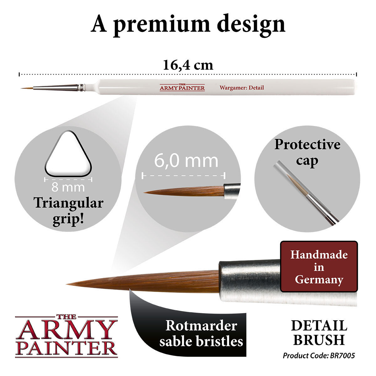 The Army Painter - Detail - Wargamer Brush