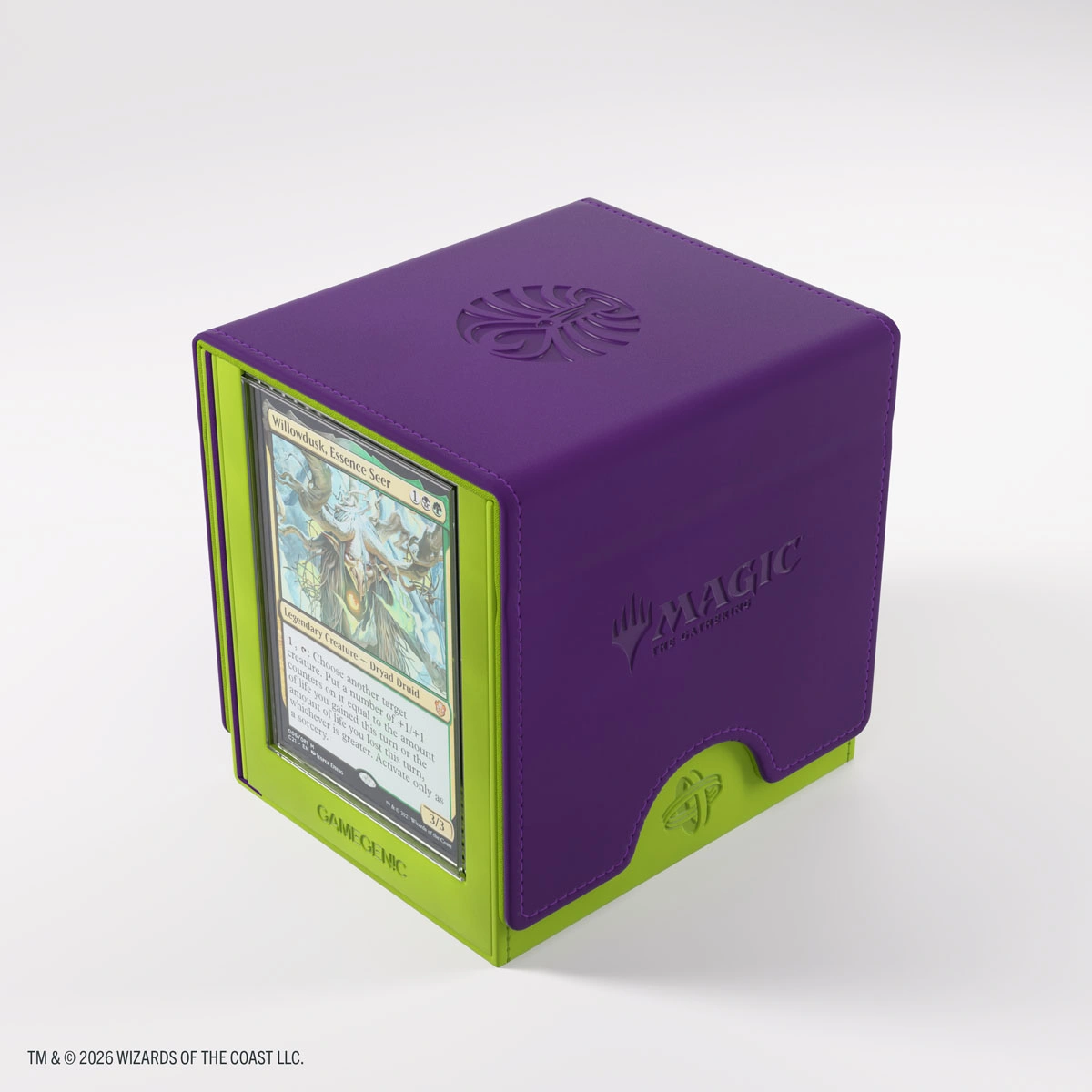 Gamegenic | Secrets of Strixhaven - Grün/Lila | Deckbox Sidekick Plus100+ XL