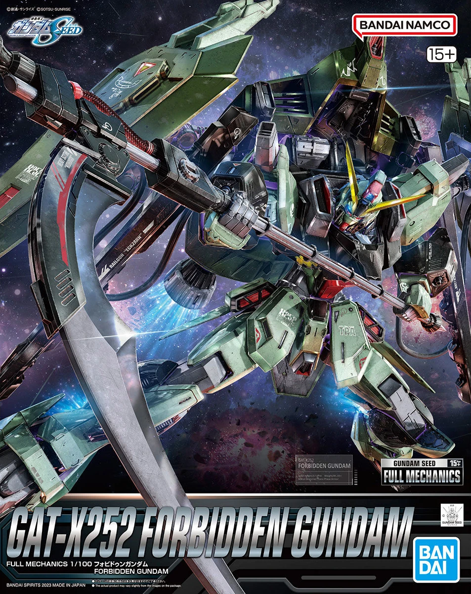 Bandai: Full Mechanics Forbidden Gundam – Mobile Suit Gundam SEED (1/100)