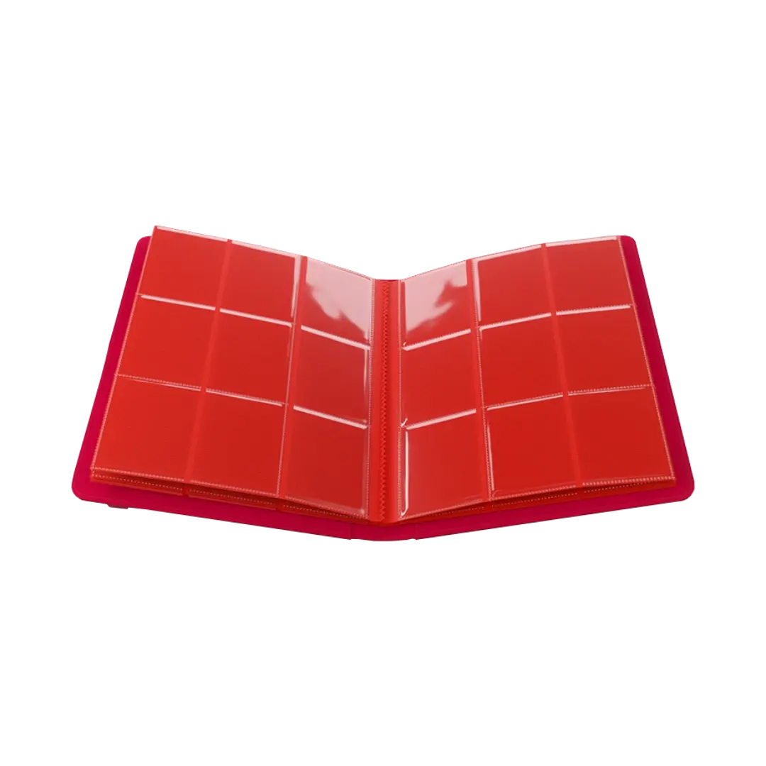 Gamegenic - Portfolio Prime Album 18-Pocket Stil: Rot