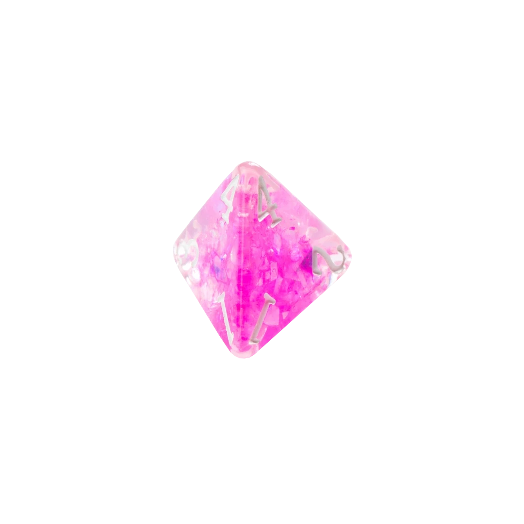 Gamegenic | RPG Dice Set | Candy-like Series Raspberry