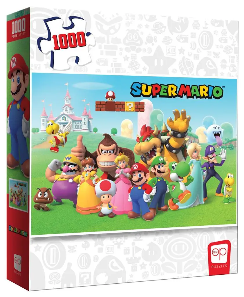 Usaopoly: Super Mario Mushroom Kingdom Puzzle 1000 pcs - Jigsaw Puzzles