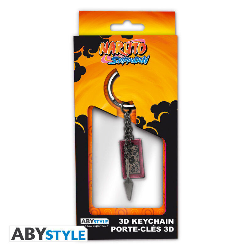 Abysse | Naruto Shippuden | Kunai & Explosive Tag 3D Keychain