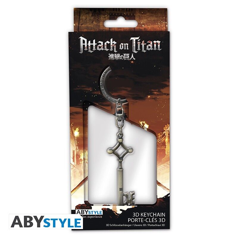Abysse | Eren's Key 3D Keychain | Attack On Titan