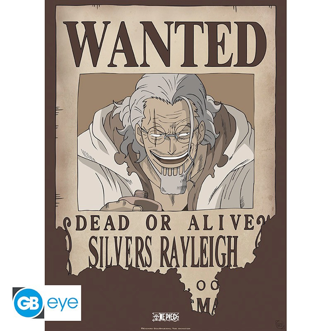 Abysse: One Piece - Chibi Poster (52 x 38cm) - Wanted Rayleigh