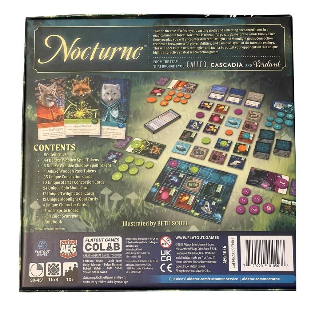 Alderac Ent.: Nocturne - Board Games
