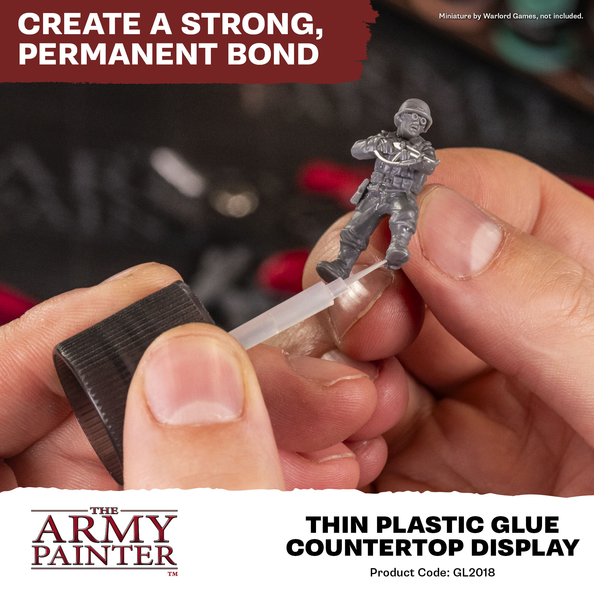 The Army Painter | Extra Thin Cement 40ml (12 Flaschen Display )| Plastic Glue