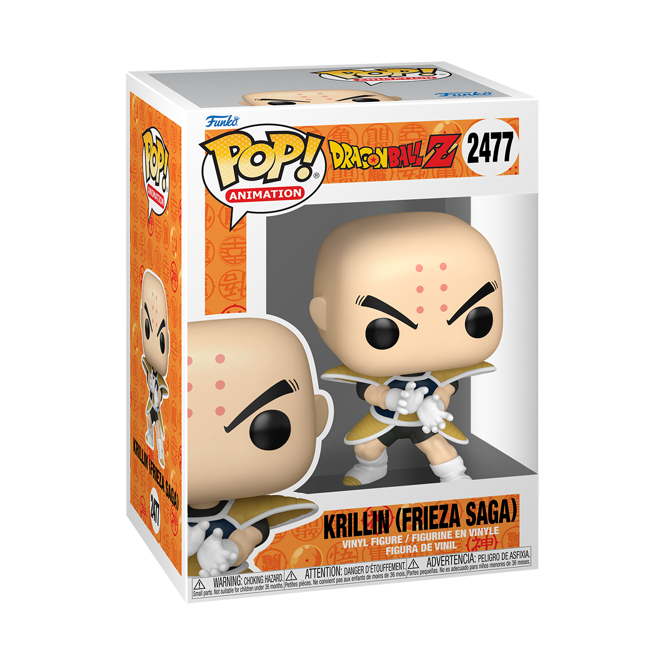 Pop! Vinyl | Krillin (Frieza Saga) | Dragon Ball Z