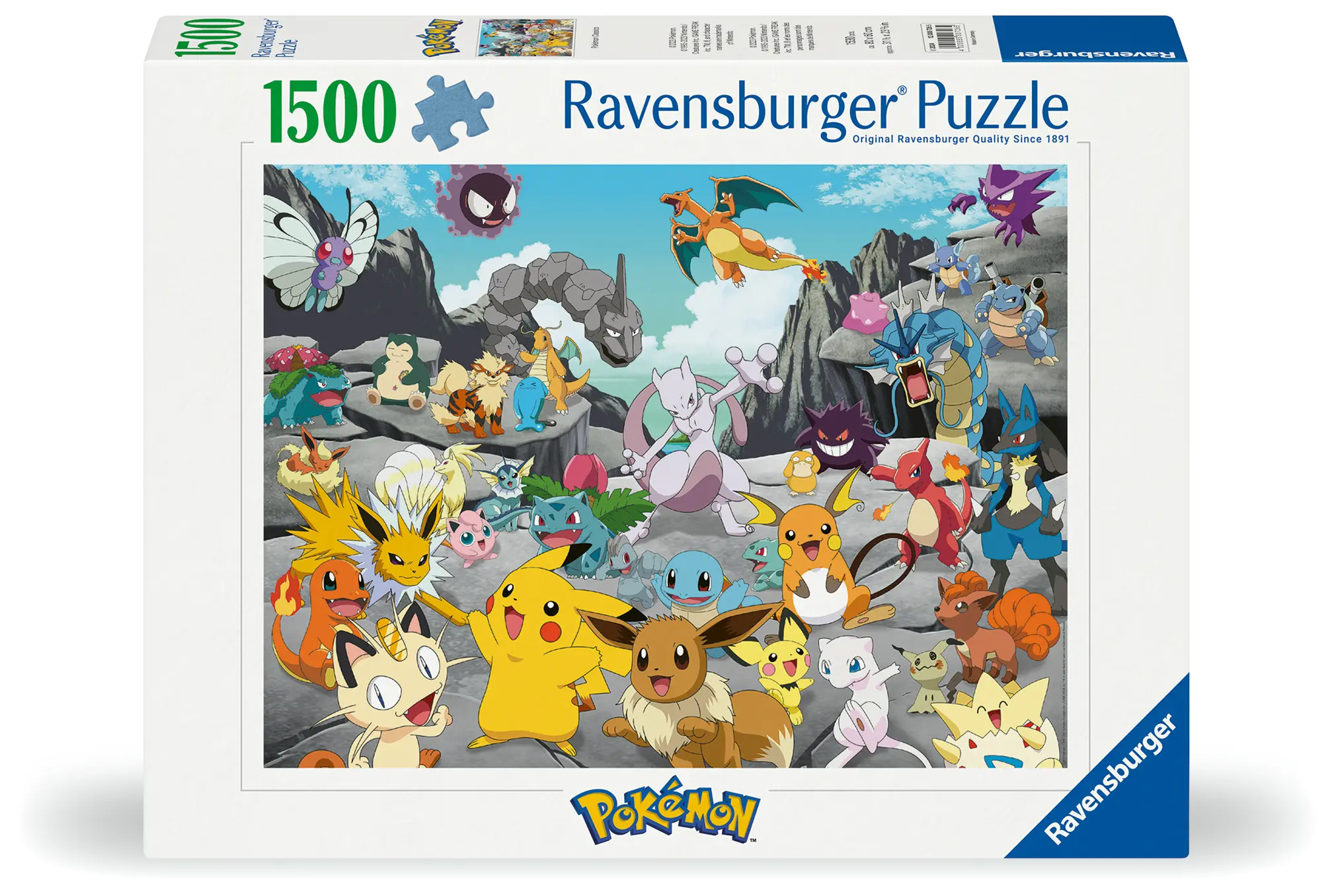 Ravensburger | Pokémon Classics | 1500 Teile Puzzle