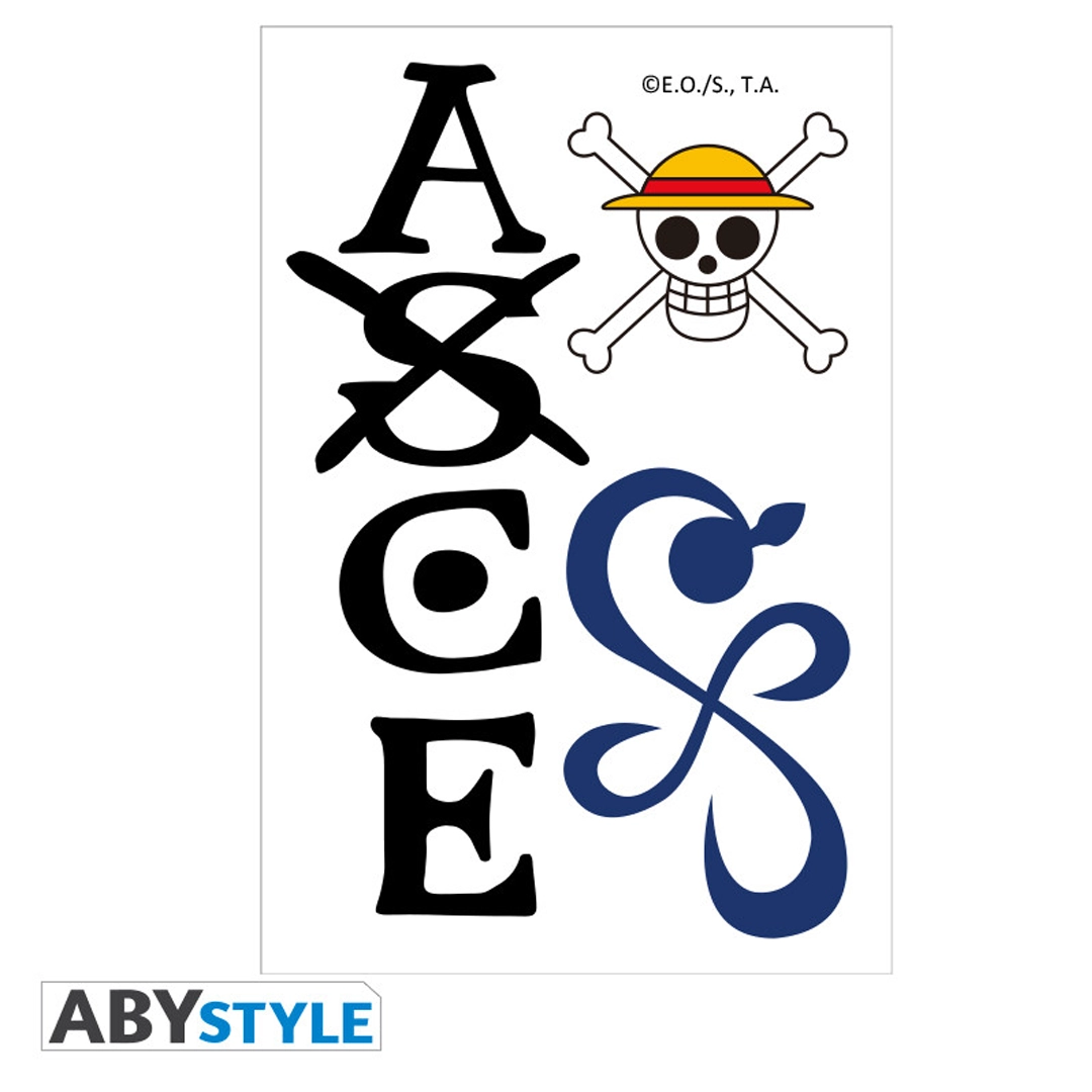 Abysse | One Piece - Tattoos (15 x 10cm)