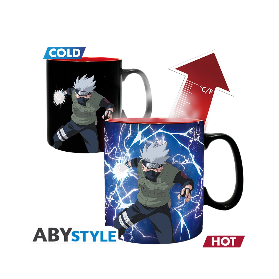 Abysse: Naruto Shippuden Heat Change Mug - Kakashi/Itachi 460ml