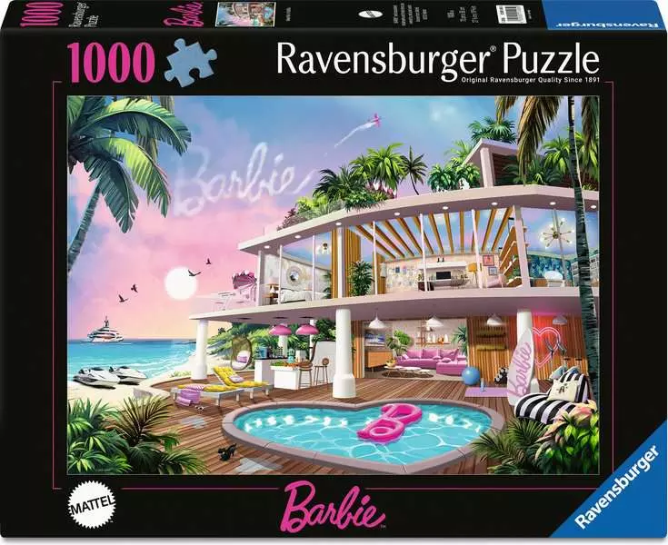 Ravensburger | Barbie Meet Me In Malibu | 1000 Teile Puzzle