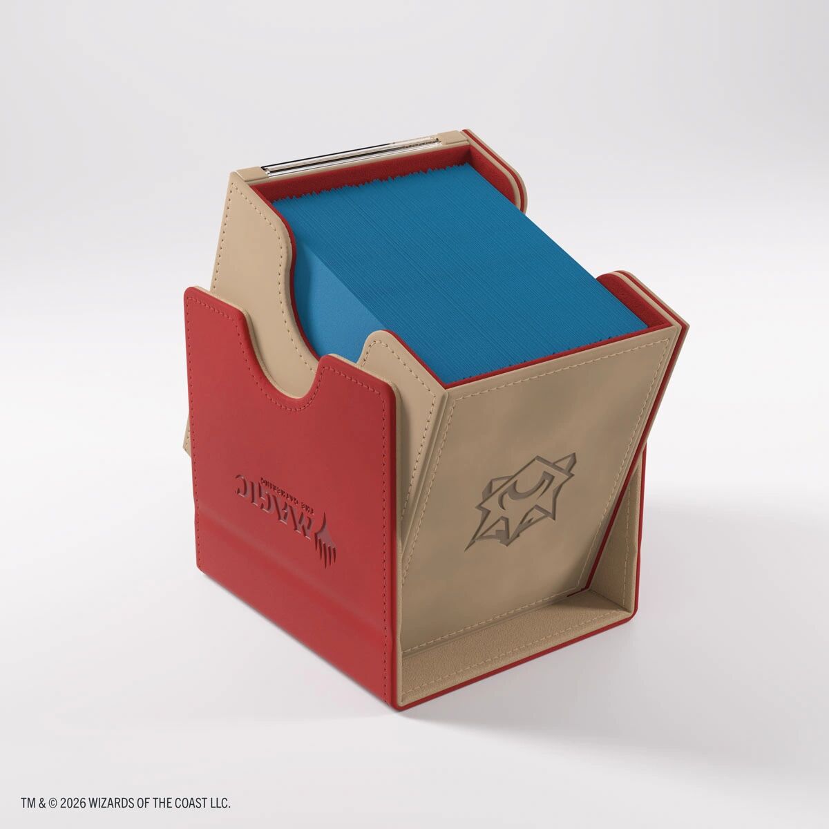 Gamegenic | Secrets of Strixhaven - Lorehold - Beige/Rot | Deckbox Sidekick Pro 100+ XL
