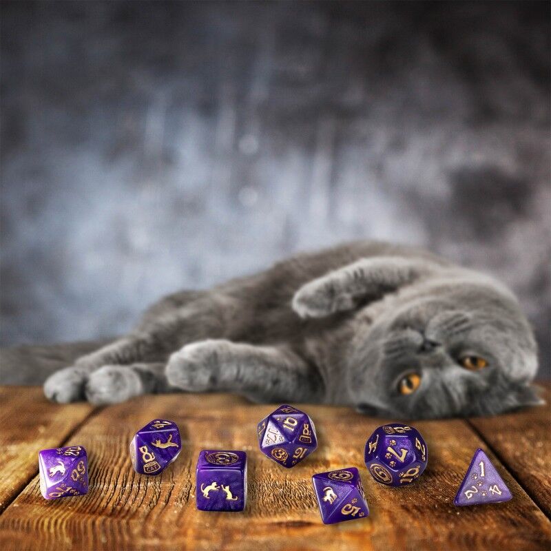 Q Workshop | Purrito | CATS Dice Set