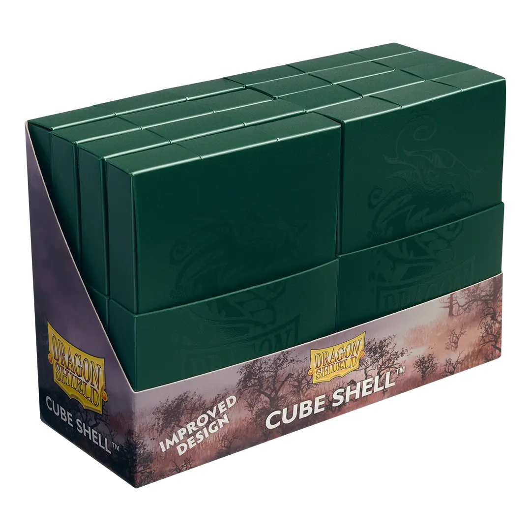 Dragon Shield: Cube Shell - Forest Green