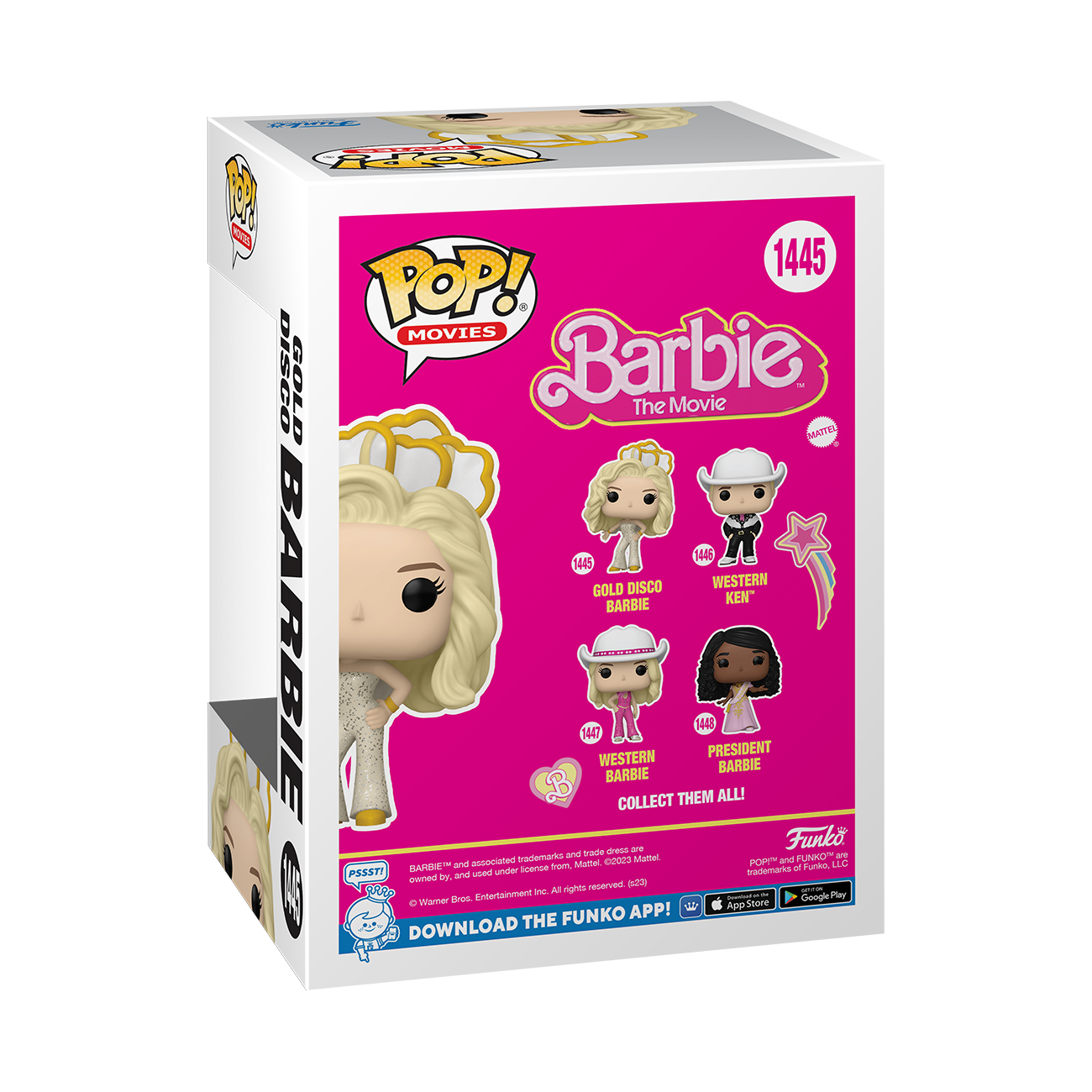 POP! Movies: Gold Disco Barbie - Barbie