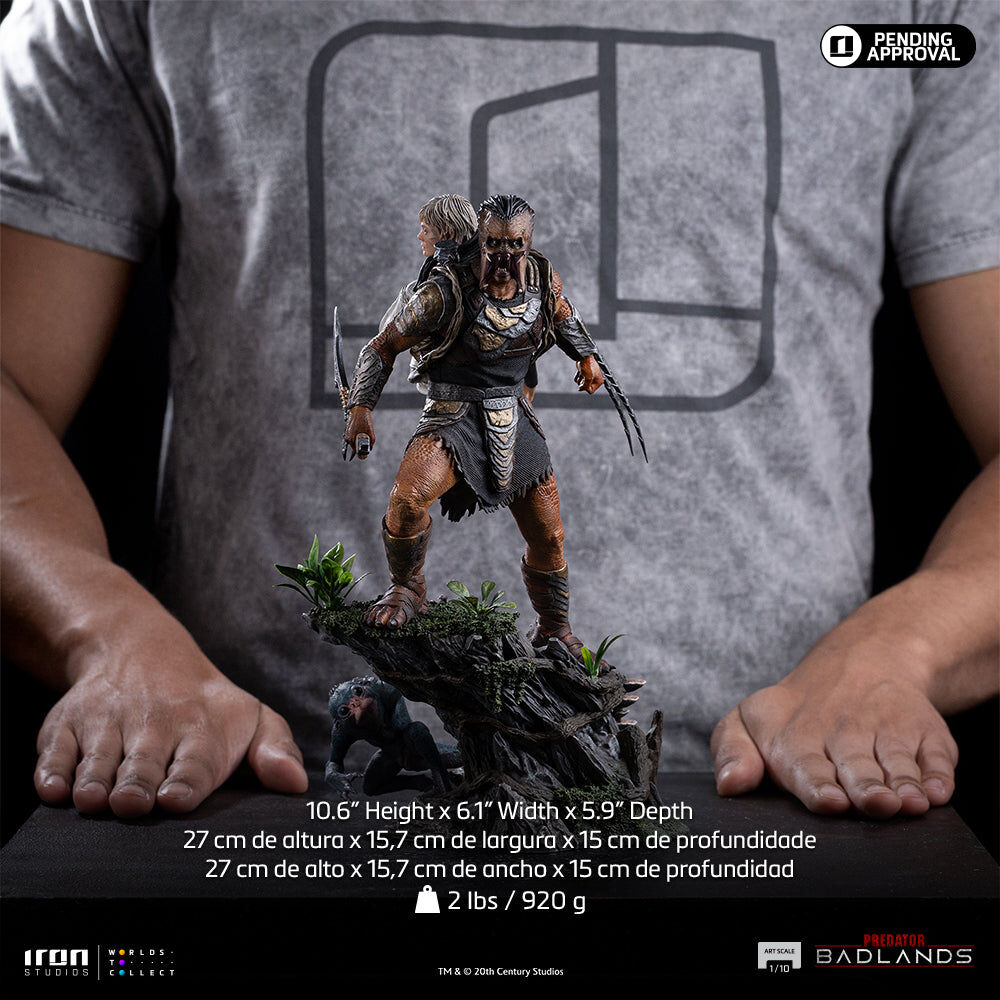 Iron Studios| Predator Dek & Thia | Predator Badlands Art Scale 1/10