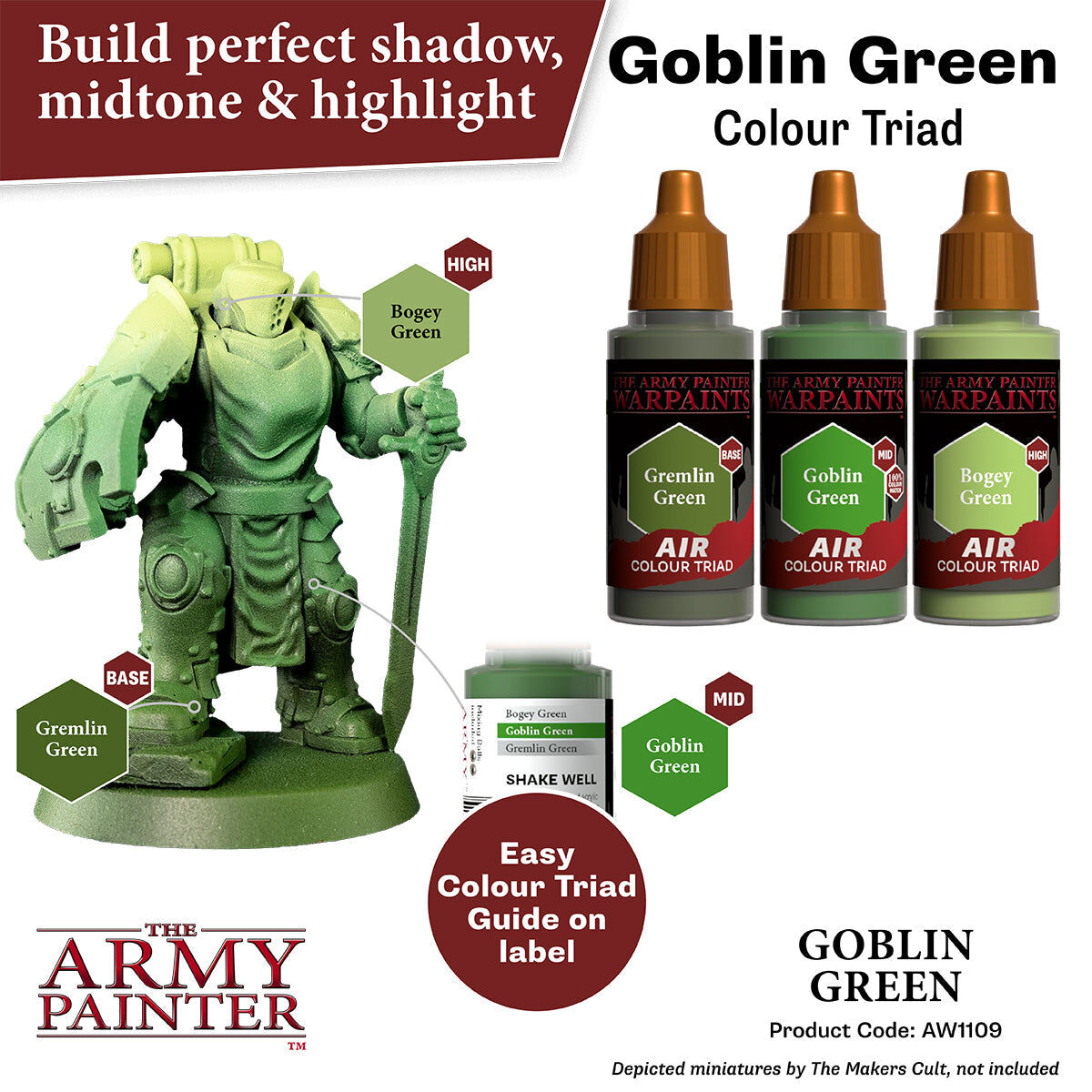 The Army Painter - Goblin Green - Warpaints Air
