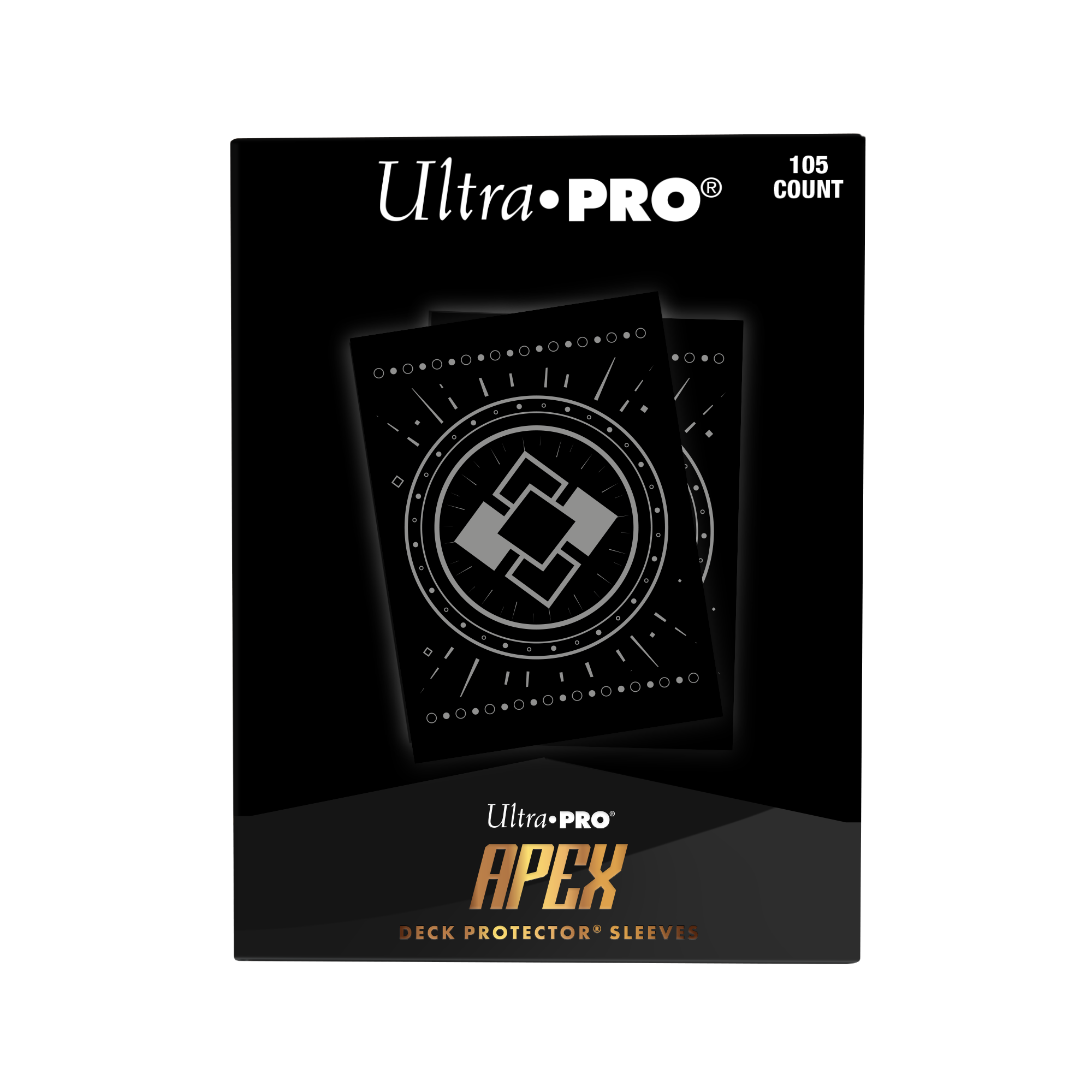Ultra Pro | Obsidian | Apex Deck Protector Sleeves