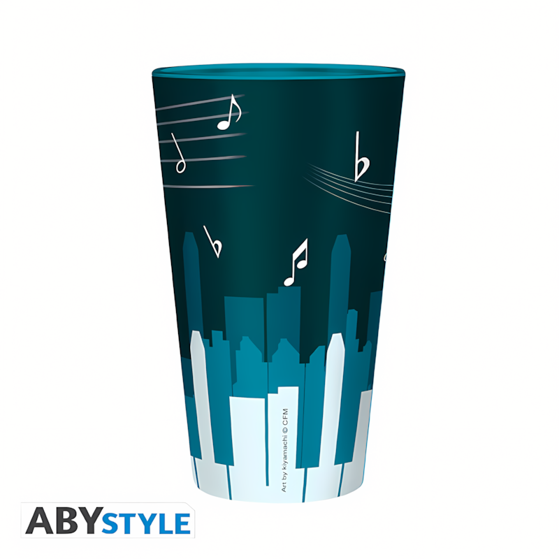 Hatsune Miku | Musical City | Large Glass (400ml)
