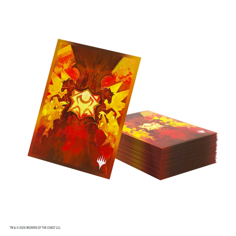 Gamegenic | Secrets of Strixhaven - Lorehold | Premium Art Sleeves